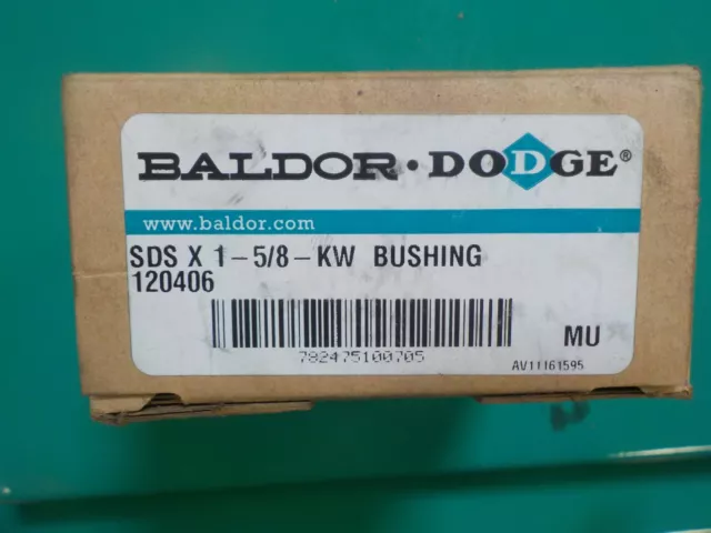 Baldor : Dodge 1-5/8 Kw Bushing.....120406