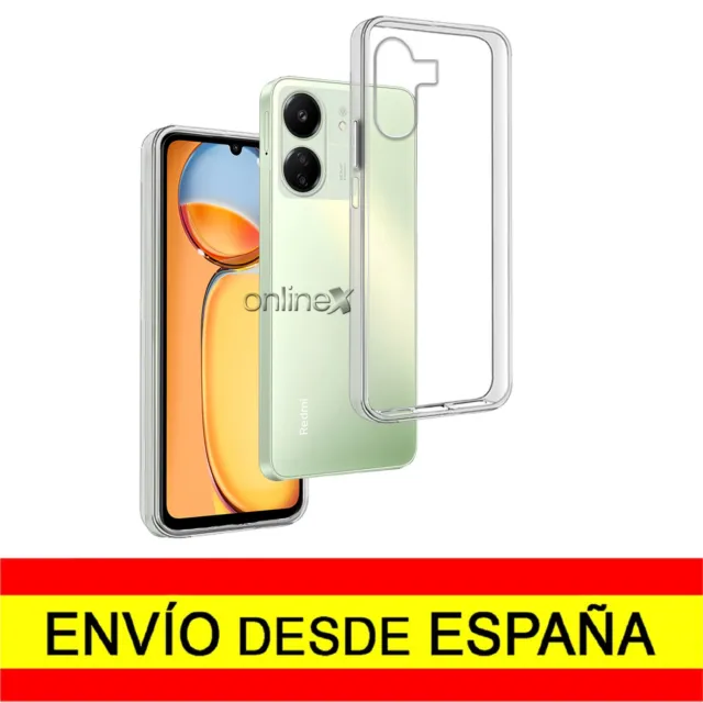 Funda para XIAOMI REDMI 13C 4G - XIAOMI POCO C65 Silicona Transparente a2328