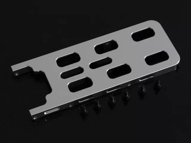 CNC Aluminum Metal Align Trex 600 Battery Tray Mounting Plate RC Helicopter Part