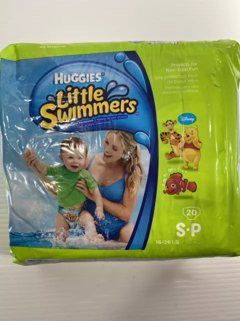Huggies Little Swimmers 20 Disposable  16-26 Lb Sz S.P Disney Pooh and Dory