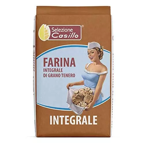 Selezione Casillo - Farina INTEGRALE di Grano Tenero da 5 Kg