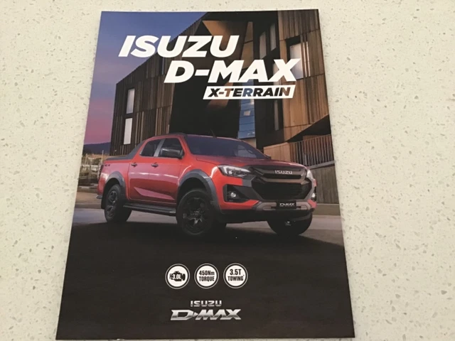 ISUZU DMAX X TERRAIN UTE POSTER CARD, 300mmx210mm, OFFICIAL, FREE POST ...