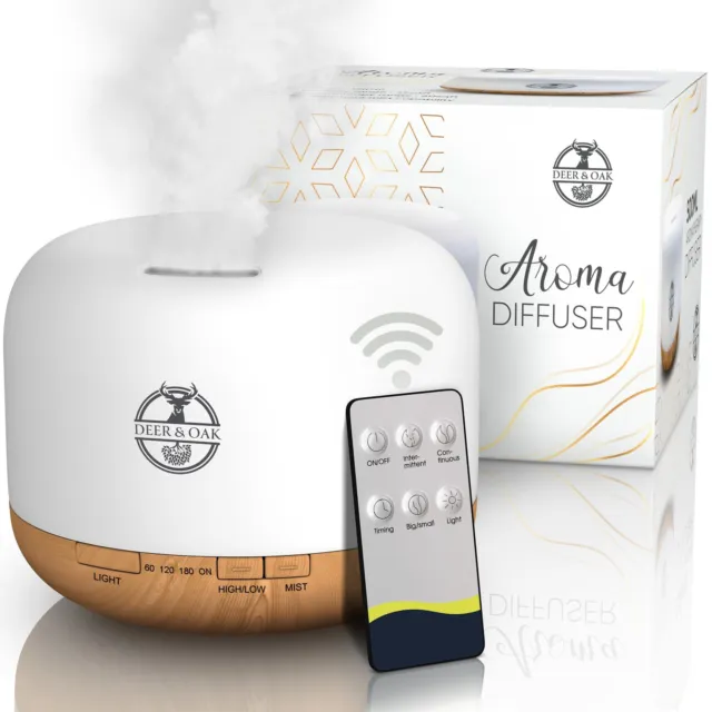 Ätherisches Öl Diffusor LED Aromatherapie Ultraschall Luftbefeuchter Aroma Luftreiniger