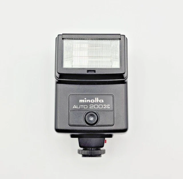 Minolta Auto 200X Flash for Minolta XD & XG Series Cameras