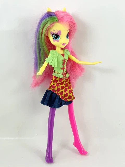 MY LITTLE PONY Equestria Girls Rainbow Rocks Fluttershy Doll £12.00 ...