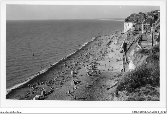 ABOP3-80-0224 - AULT-ONIVAL - La plage vue des Falaises