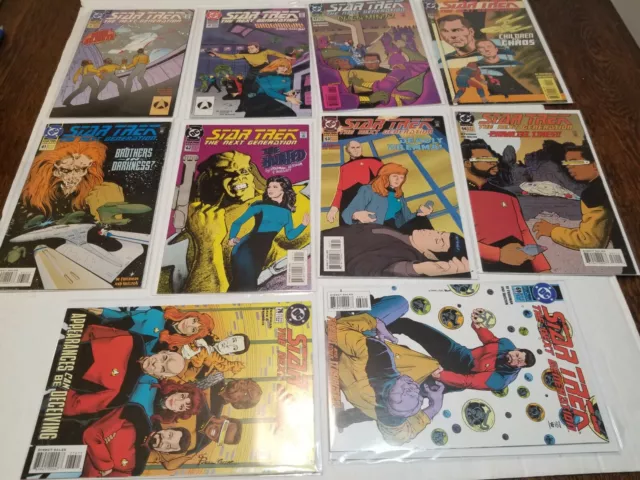 Star Trek The Next Generation - DC Comics Lot of 10