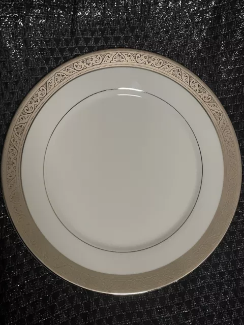 Philippe Deshoulieres Royal Trianon Platinum De Limoges Salad Plate ~ New