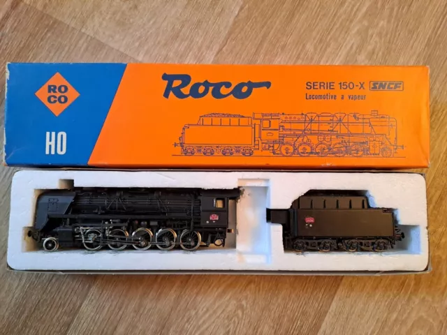 Locomotive ROCO HO vapeur 150 X