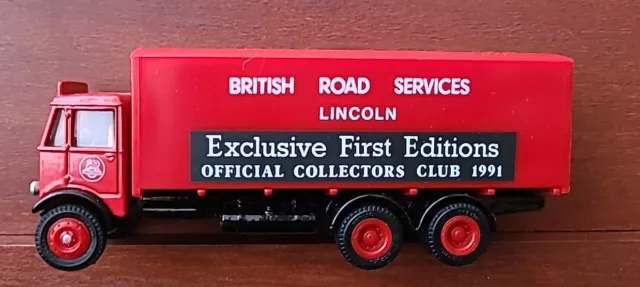 EFE AEC Mammoth British Road Services Lincoln Collectors Club 1991  1:76 Scale