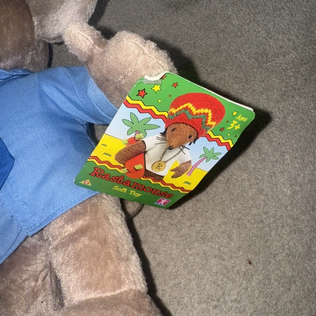 RASTAMOUSE PLUSH SOFT Toy 12