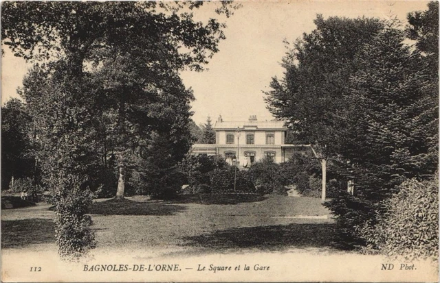 CPA Environs de BAGNOLES-de-l'ORNE-Les Ruines du Bois-Thibault (43826) 2