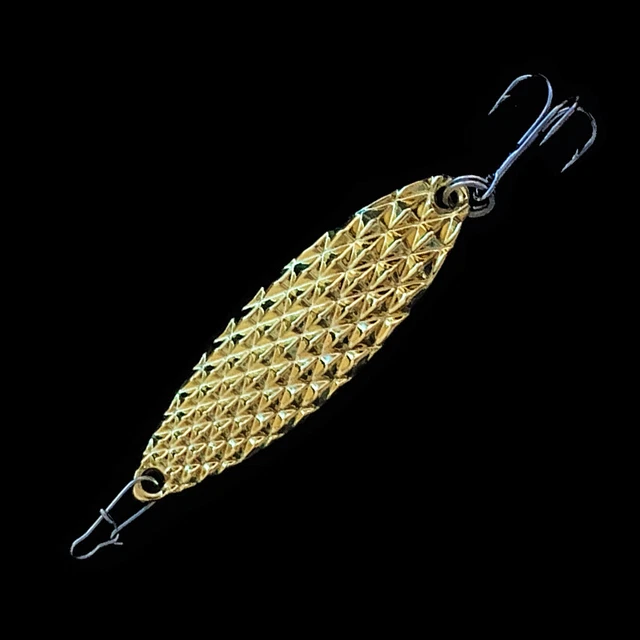 1PCS Metal Spinner Spoon trout Fishing Lure Hard Artificial Bait