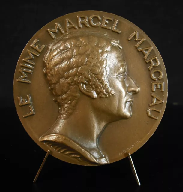 Medal Clown Actor Marcel Marceau Mime Incarant Beeper Artists Actor 1982 Medal