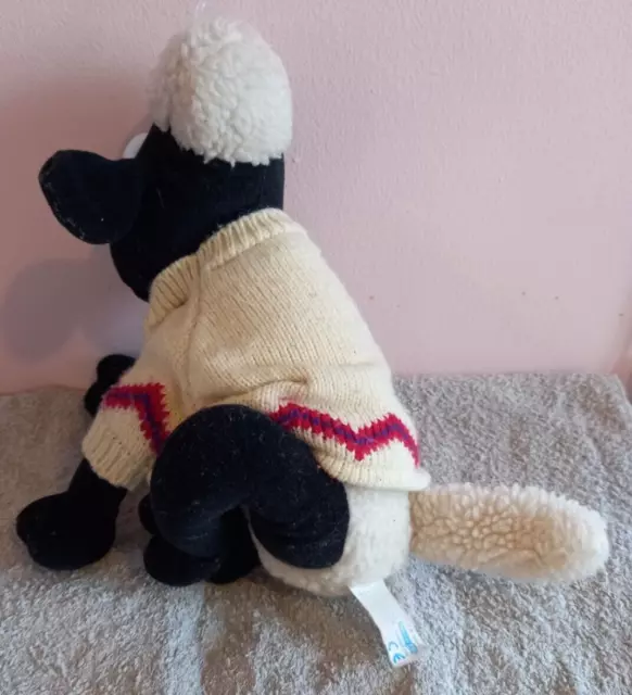 Wallace and Gromit Vintage Shaun The Sheep Soft Toy Plush Aardman Comic Relief 3