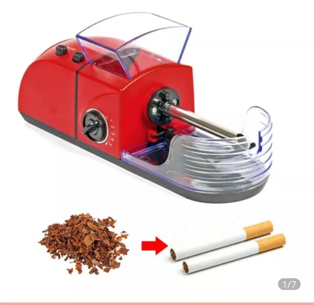 Machine à tuber les cigarettes automatique - Machine à rouler cigarette  électrique - Rouge