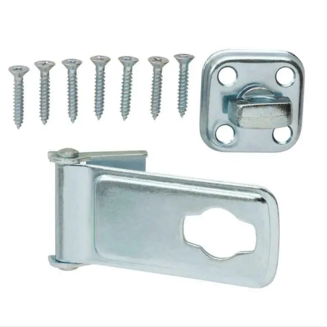 10 Pack Latch Post Safety Hasp 3-1/2 In  (15125)