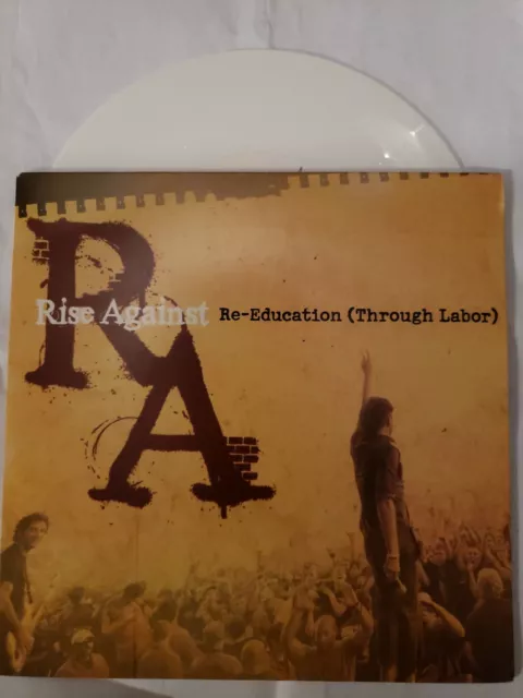 Rise Against Re-Education(through labor) 7" vinyl punk nofx bad religion rancid