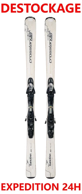 ski occasion adulte FISCHER KOA taille: 164 cm = 1 mètre 64 + fixations