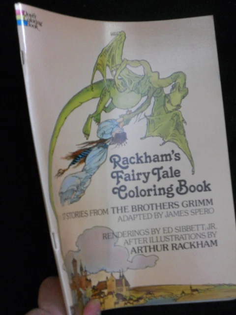 Arthur Rackham Coloring Book ARTHUR RACKHAM'S FAIRY Tale Colouring Book (1979-1st) Coloring ...