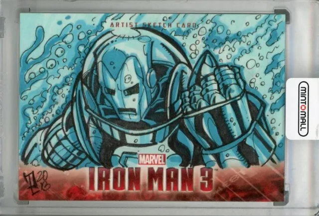 2013 Upper Deck Iron Man 3 Iron Man Sketch card 1/1