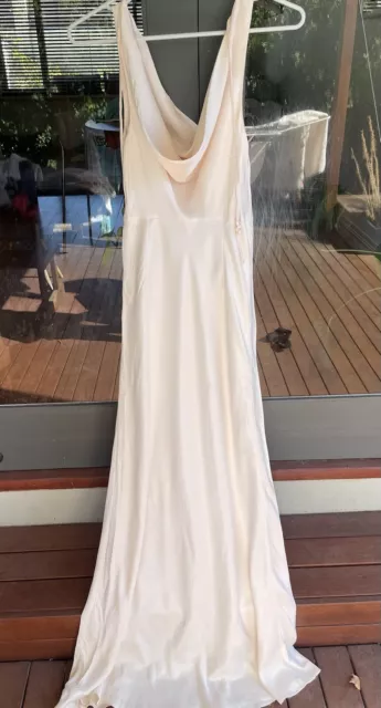 Forever New Ever After Ivory Floor Length Gown