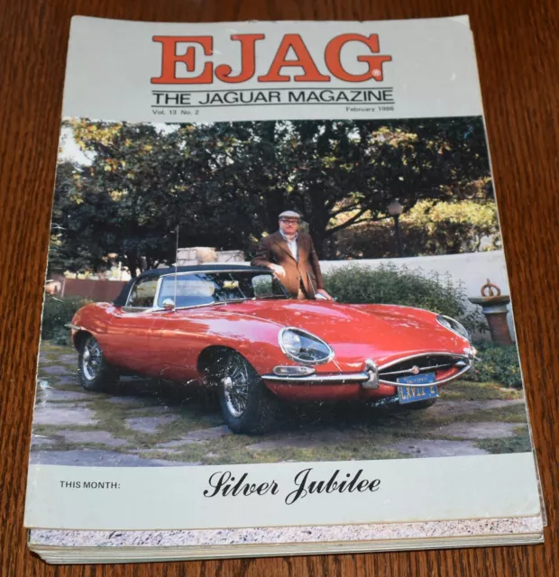 EJAG: The Jaguar Enthusiast Magazine 1986 10 Issues