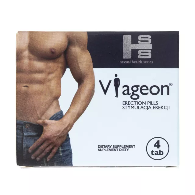 SHS Viageon stimulation érectile, 4 gélules