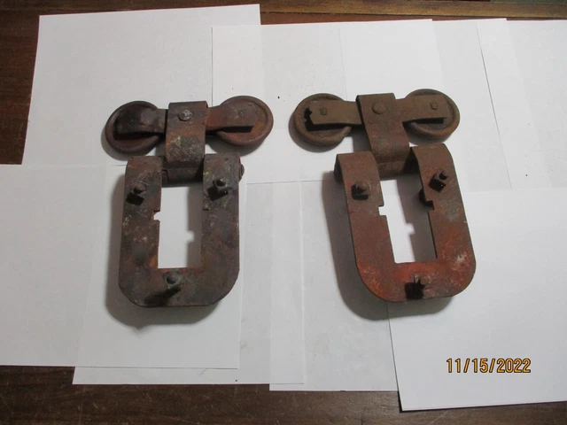 Vintage Sliding Barn Door Rollers Antique Barn Door Hardware