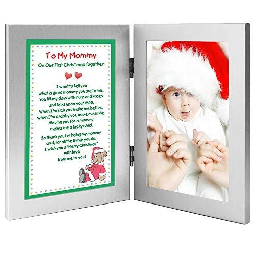 New Mom To My Mommy On Our First Christmas Together Add 4x6 Inch Photo