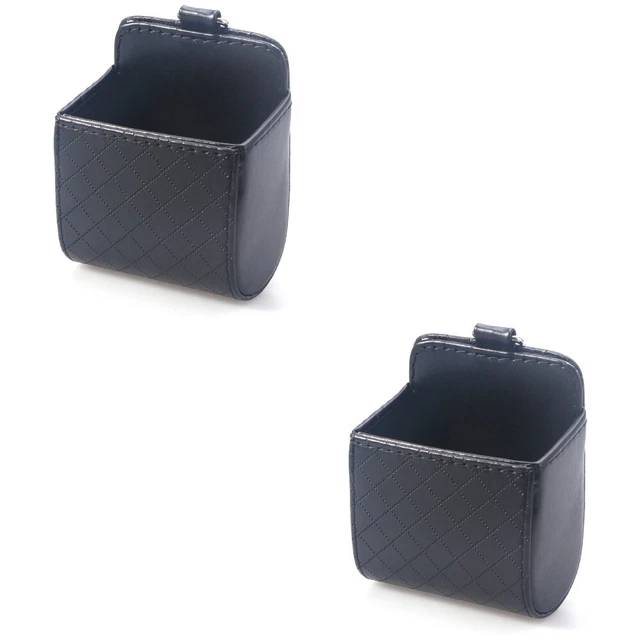 2 Count Sac De Rangement Pour Grille D'aération Voiture Téléphone Portable