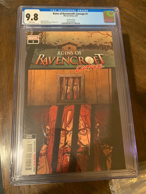 Ruins Of Ravencroft Carnage #1 CGC 9.8 1st Cortland Kasady 2nd Print Variant
