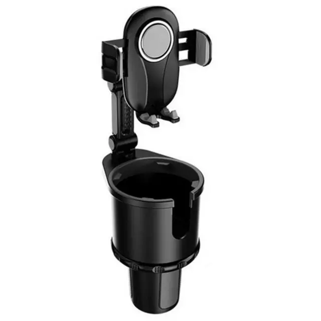 Car Mobile Phone Holder Multifunction Drink Mount Stand 360° Swivel Adjustable