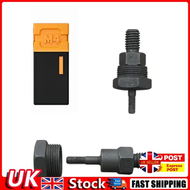 Rivets Nuts Insert Flat Head Threaded for Hand Riveter Gun Tools (M4) Hot