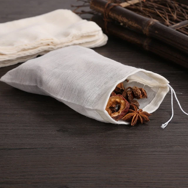 Musselin Gewürz beutel 4x6 Zoll Lagerung Würze Musselin Taschen  Lagerung Würze