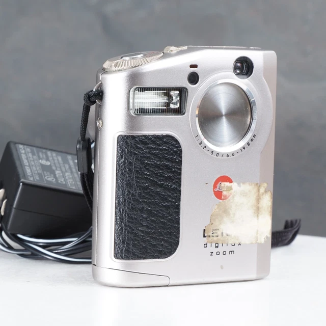 ^ LEICA DIGILUX 4.3 2.4MP Digital Camera w/3x Zoom #6411 w/ AC Power