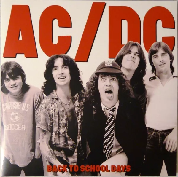 AC/DC - Back To School Days, 2-LP Vinyl Record (New & Sealed)