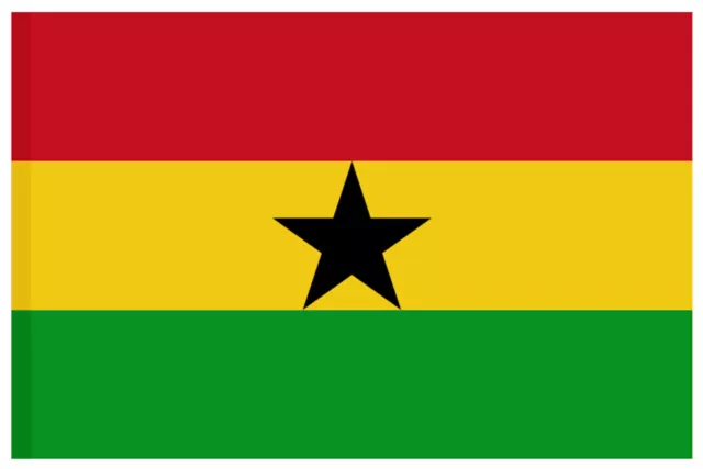 Ghana Flagge Fahne 60x90 cm mit Ösen