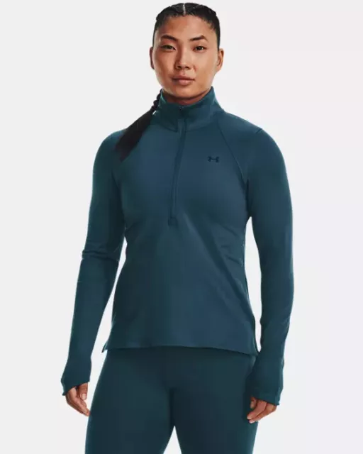 Under Armour Women Coldgear Ua Cozy 1/2 Zip  Shirt  #1366982-Nwt