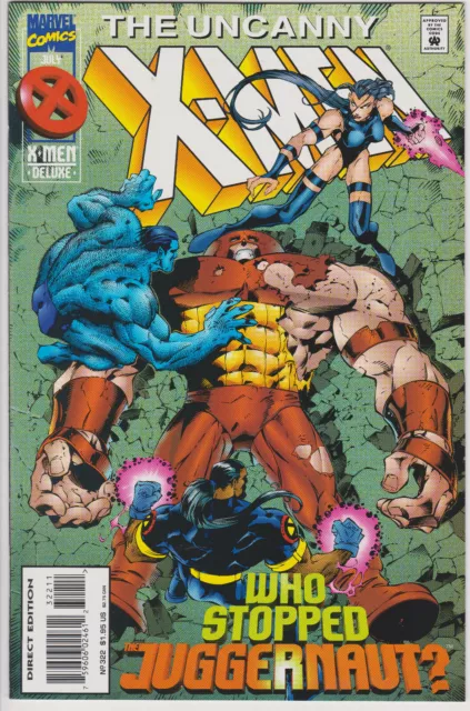 Uncanny X-Men #322, Vol. 1 (1981-2011) Marvel Comics,High Grade