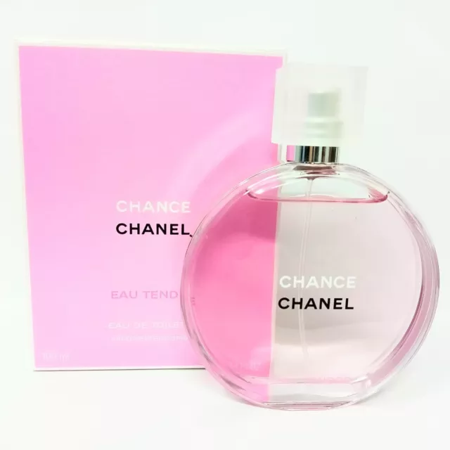 CHANEL CHANCE EAU TENDRE Women's 3.4 oz/100ml EDT Spray NEW FACTORY SEALED  BOX $31.00 - PicClick