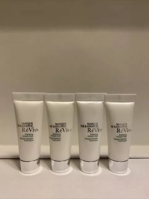 ReVive- Masque de Radiance brightening moisture mask sealed tubes w/.24 oz each