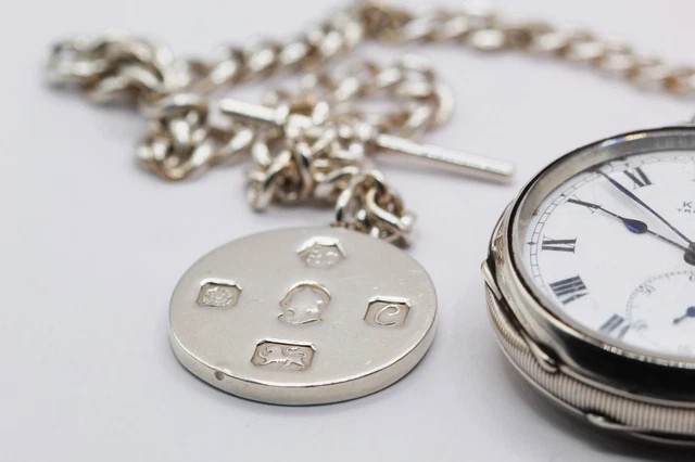 Orologio Da Taschino Stile Antico Kuroshitsuji Black Butler, Quarzo Con Collana, Nuovo