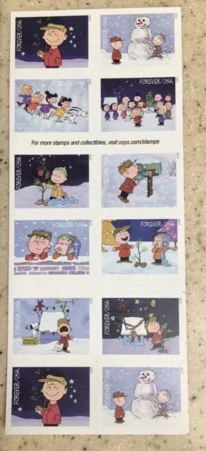 A Charlie Brown Christmas Stamps