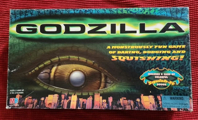 Godzilla Board Game Milton Bradley Company 1998