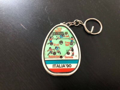 Calcio ITALIA 90 Gadget MONDIALI Ciondolo per Collana BERTONI 