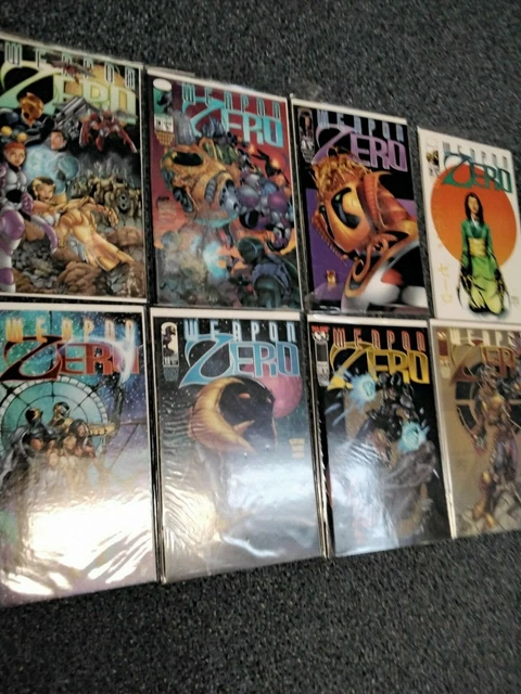 WEAPON ZERO COMIC LOT OF 8- image/TOP COW comics 2
