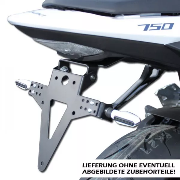 License Plate Holder Suzuki GSR 750 C5 L1 L2 L3 L4 Adjustable Tail Tidy