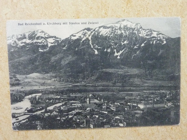ANSICHTSKARTE POSTKARTE AK Bad Reichenhall und Kirchberg mit Staufen