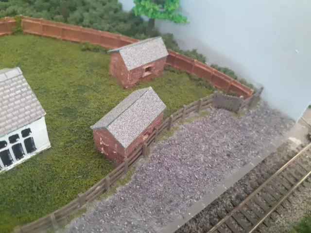 N Gauge Garden Shed